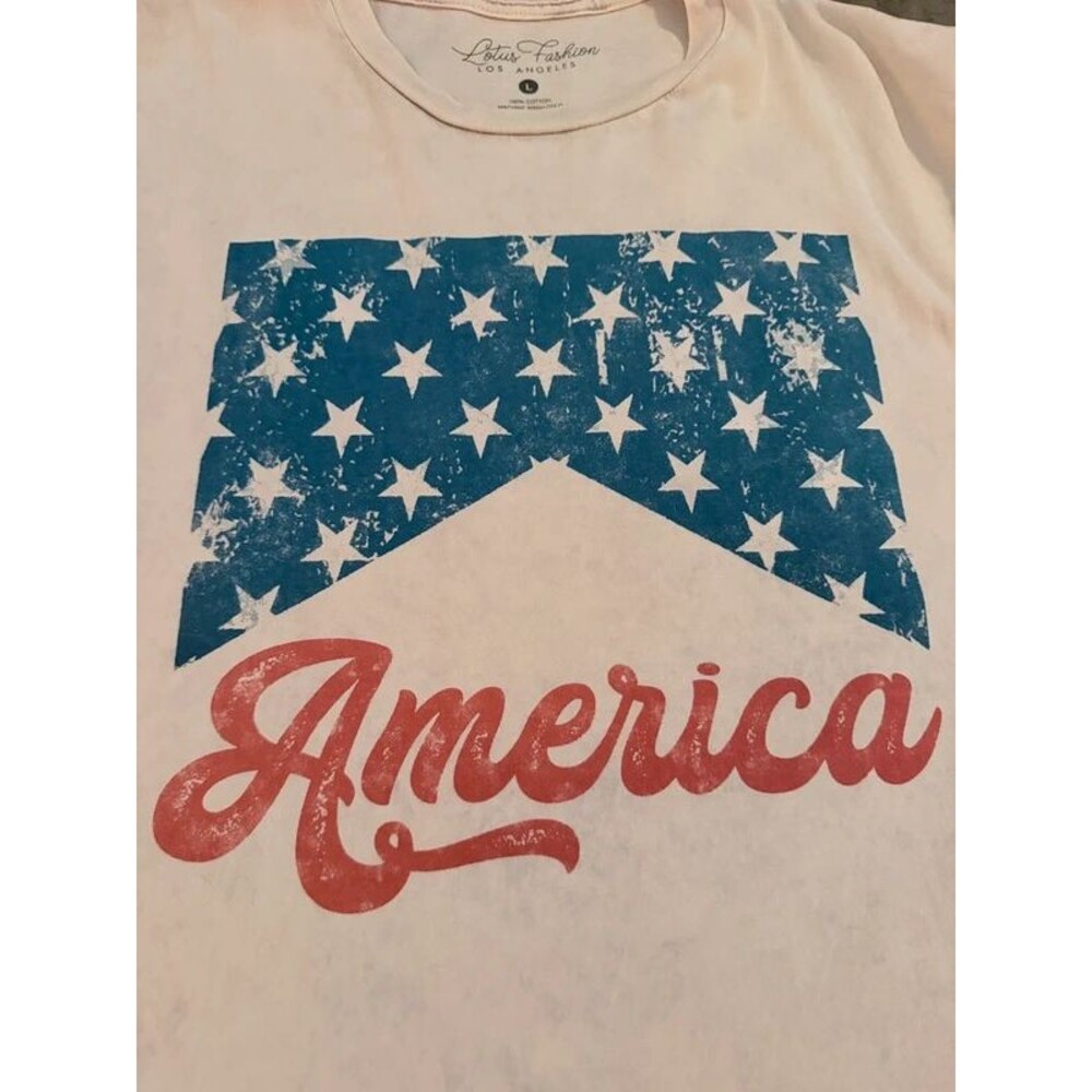 Oversized America Tee